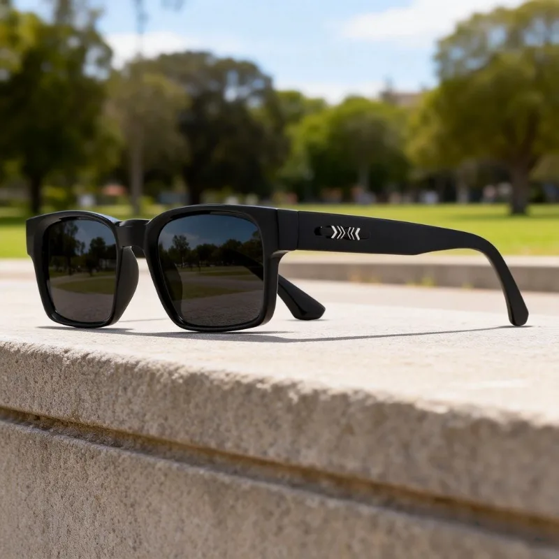 Designer Sunglasses - 1/3個入り 新しいメンズ用 大ぶりフレームのヴィンテージ風スクエアサングラス。男女兼用、ブランドサングラス、レトロなデザインのメガネ、男性・女性向け、多角形。