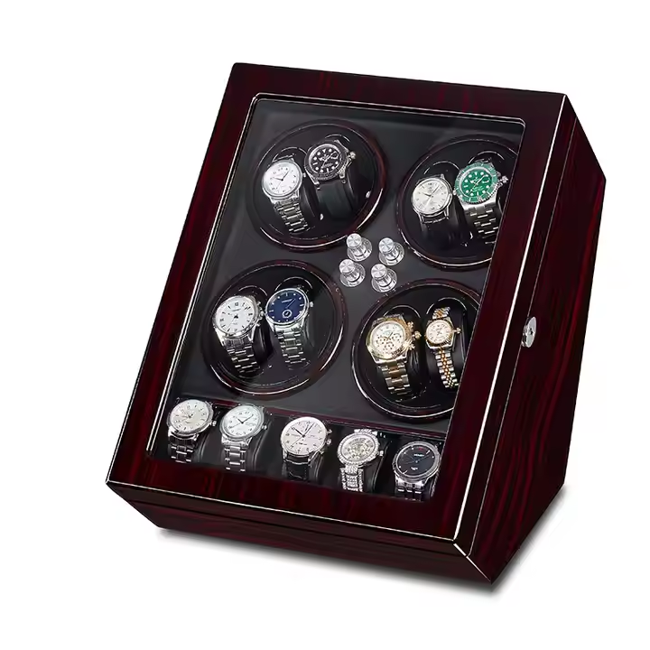 家庭用収納用品、木製自動巻き式高級ケース、腕時計ボックス、腕 - Luxury Gift Set のレビューと価格