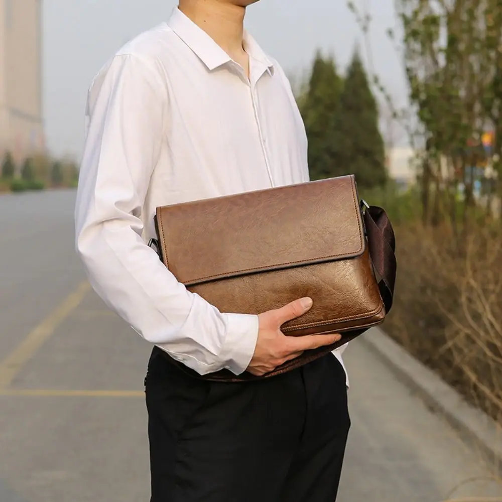 高級PUレザー クロスボディバッグ 多機能 ヴィンテージ メ - Leather Wallet Men のレビューと価格