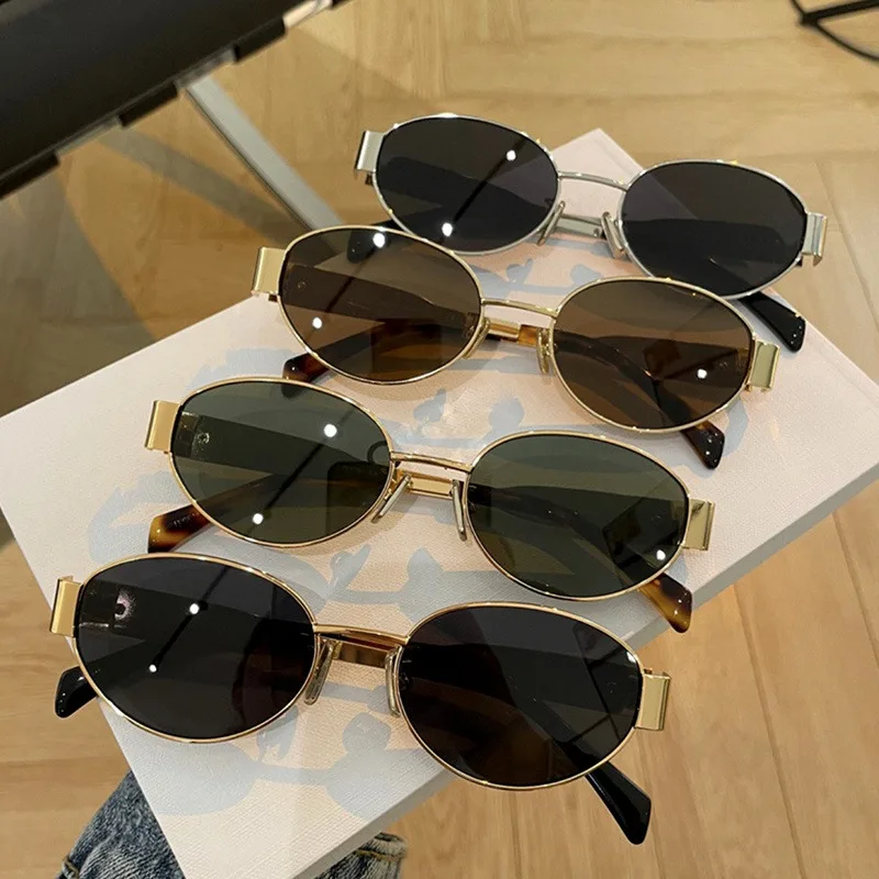 最新トレンドのオーバル型サングラス。高級ブランドのデザイナー - Designer Sunglasses のレビューと価格