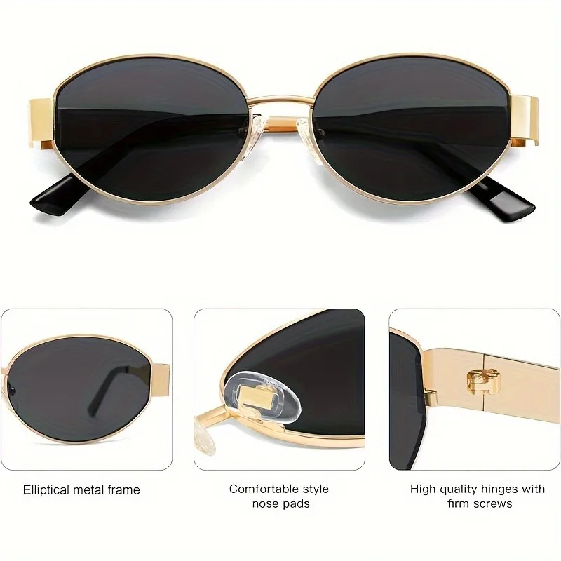 最新トレンドのオーバル型サングラス。高級ブランドのデザイナー - Designer Sunglasses のレビューと価格