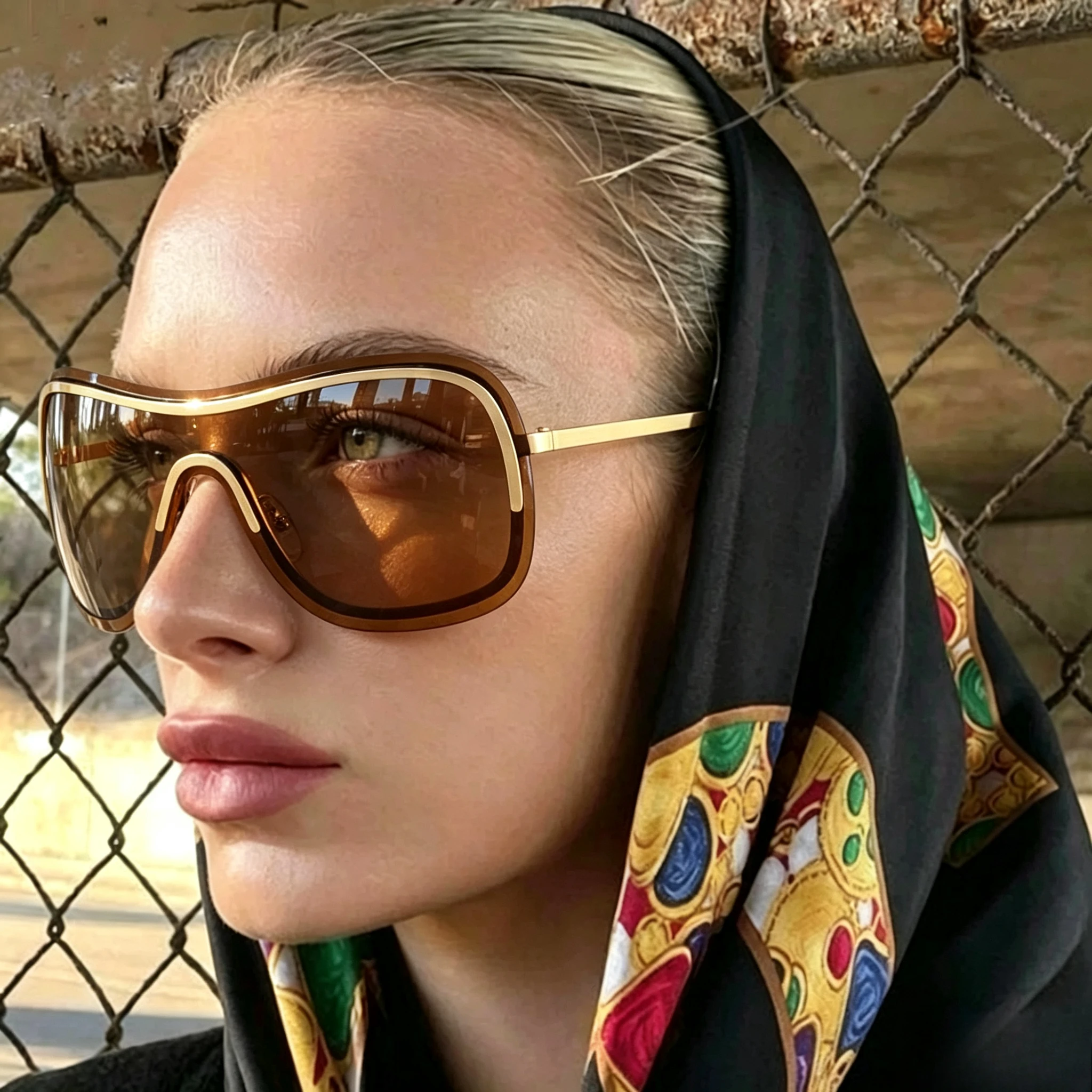 男女兼用、新しい合金製のレトロなデザインのサングラス。ワンピ - Designer Sunglasses のレビューと価格