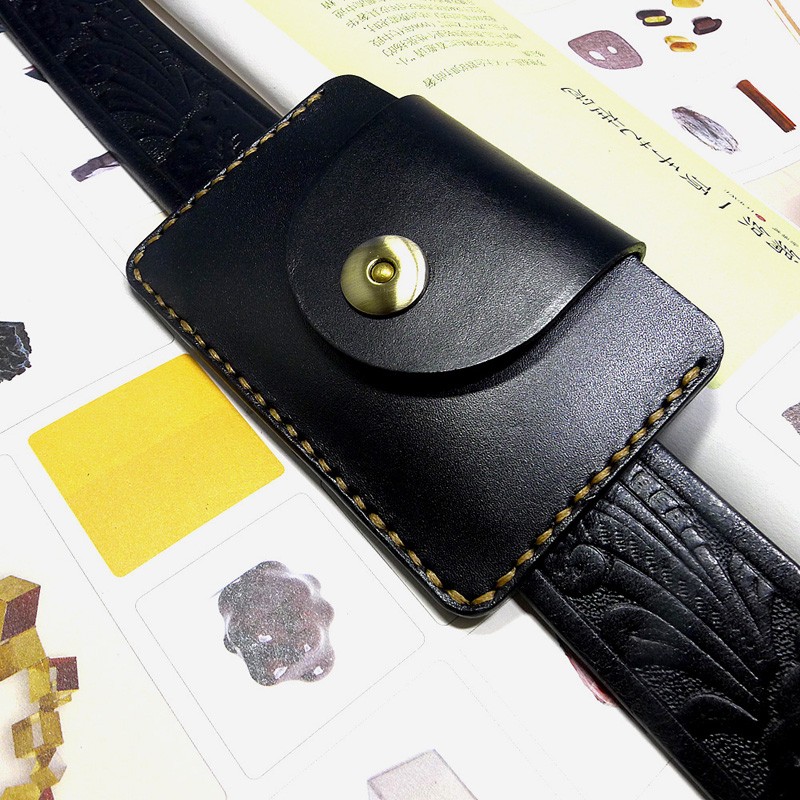 Blongk-男性と女性のための本革ベルト,超薄型バッグ,ク - Leather Wallet Men のレビューと価格