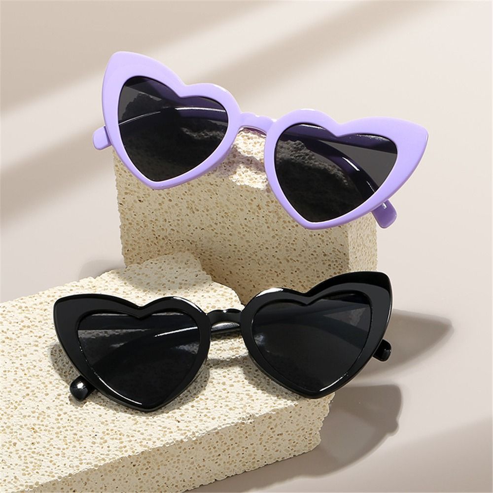 UVカット ハート型サングラス ヴィンテージ風 ピンクハート - Sunglasses Uv400 のレビューと価格