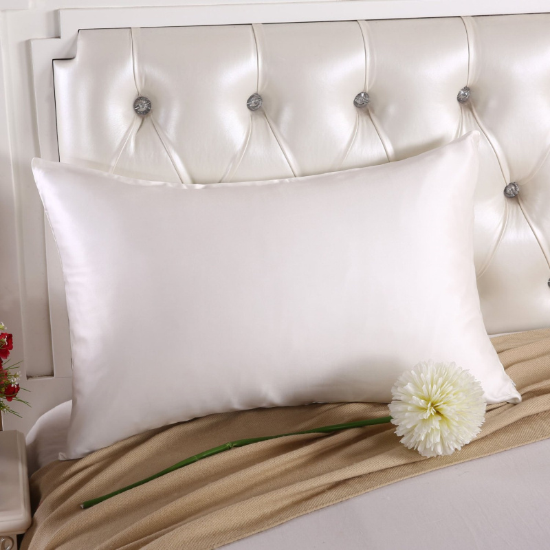 100% 天然桑シルク枕カバー ジッパー枕カバー 健康的な標 - Silk Pillowcase のレビューと価格