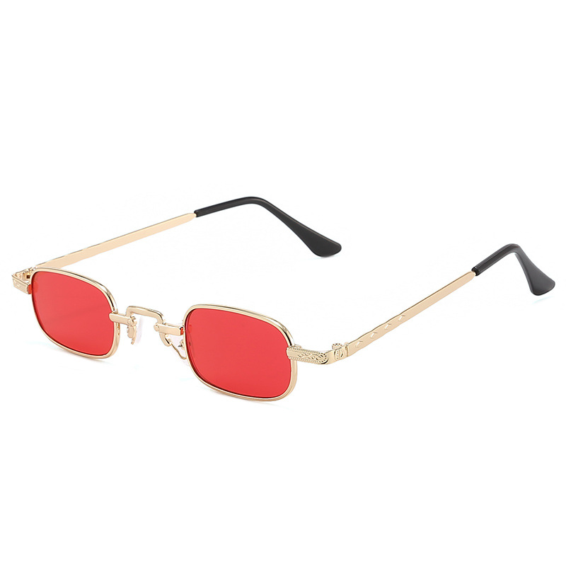 新しいスモールフレームスクエアサングラス、トレンディでカラフ - Sunglasses Uv400 のレビューと価格