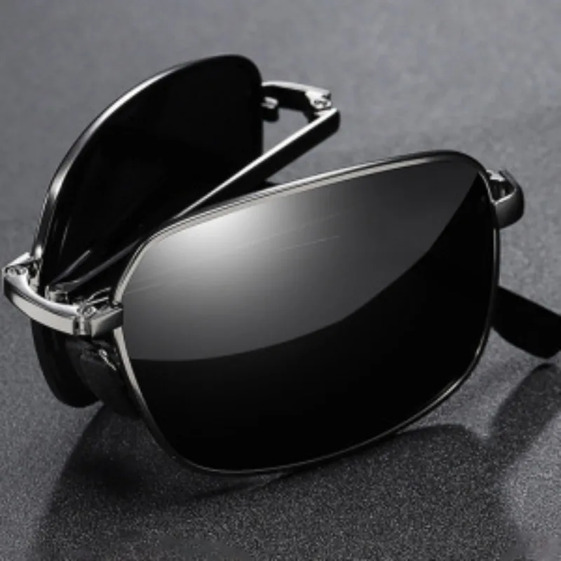 新登場のメンズ偏光サングラス。夜間運転に最適で、折りたたみ式 - Sunglasses Uv400 のレビューと価格