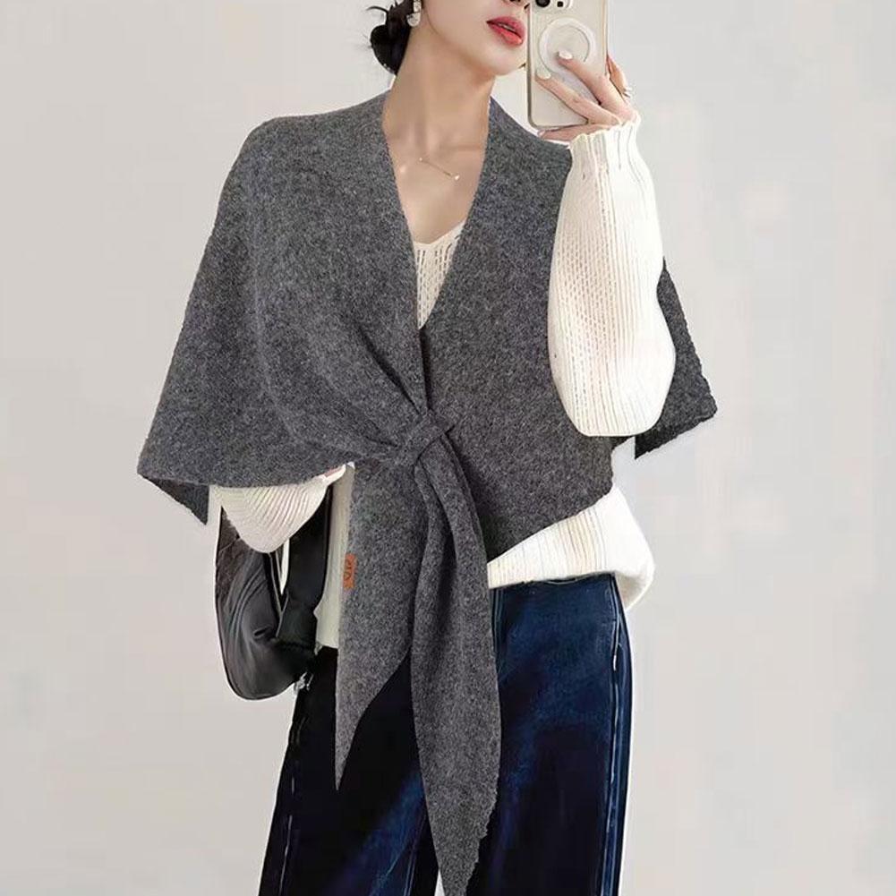 女性用、柔らかく暖かい、カシミヤのような肌触りのニット素材の - Cashmere Scarf のレビューと価格
