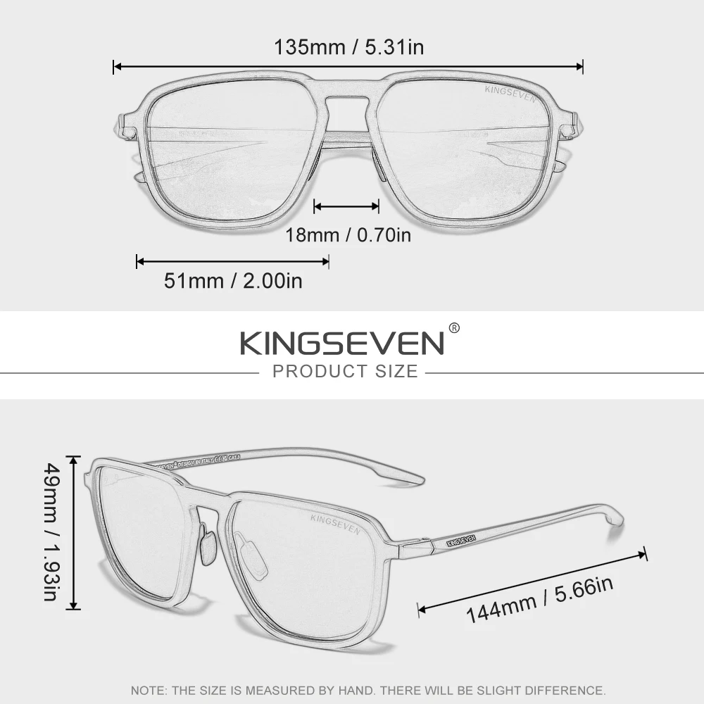 KINGSEVEN メンズ レディース 偏光サングラス クー - Sunglasses Uv400 のレビューと価格