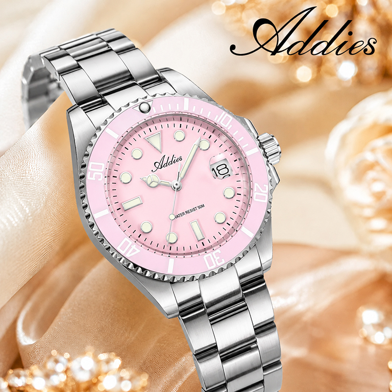 ADDIES 36 ミリメートル 50 メートル防水女性の腕 - Luxury Gift Set のレビューと価格