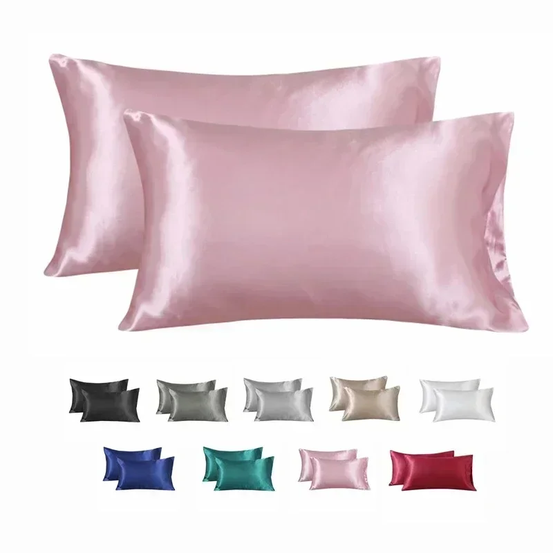 100% シルク枕カバー枕カバーシルキーサテンヘアビューティ - Silk Pillowcase のレビューと価格