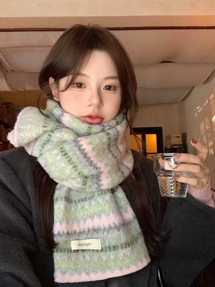 Feilao Island ニットスカーフ レディース 冬  - Cashmere Scarf のレビューと価格