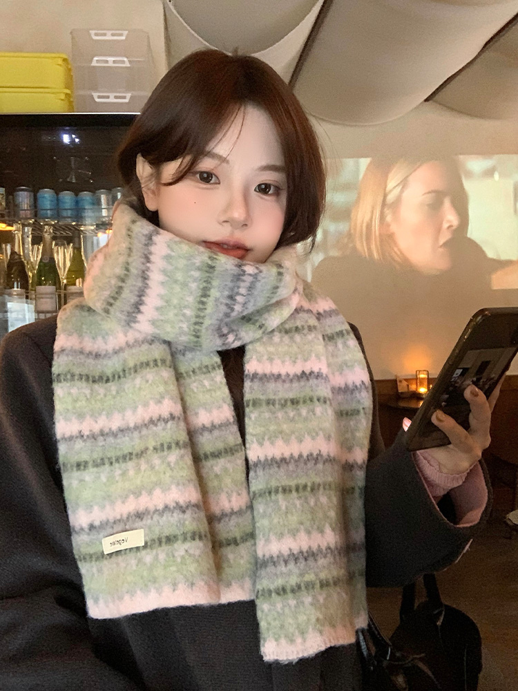 Feilao Island ニットスカーフ レディース 冬  - Cashmere Scarf のレビューと価格