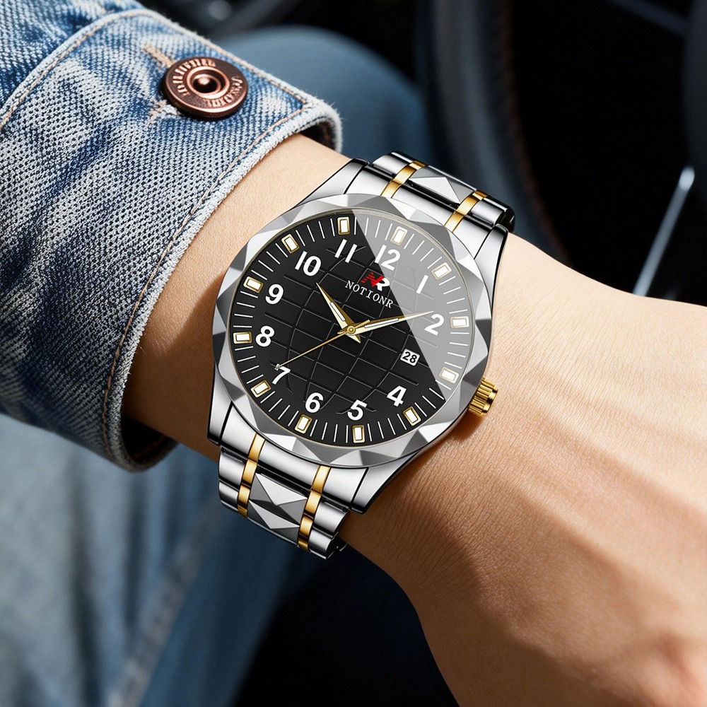 メンズ ステンレススチール クォーツ時計 |   カジュアル - Luxury Watch Men のレビューと価格