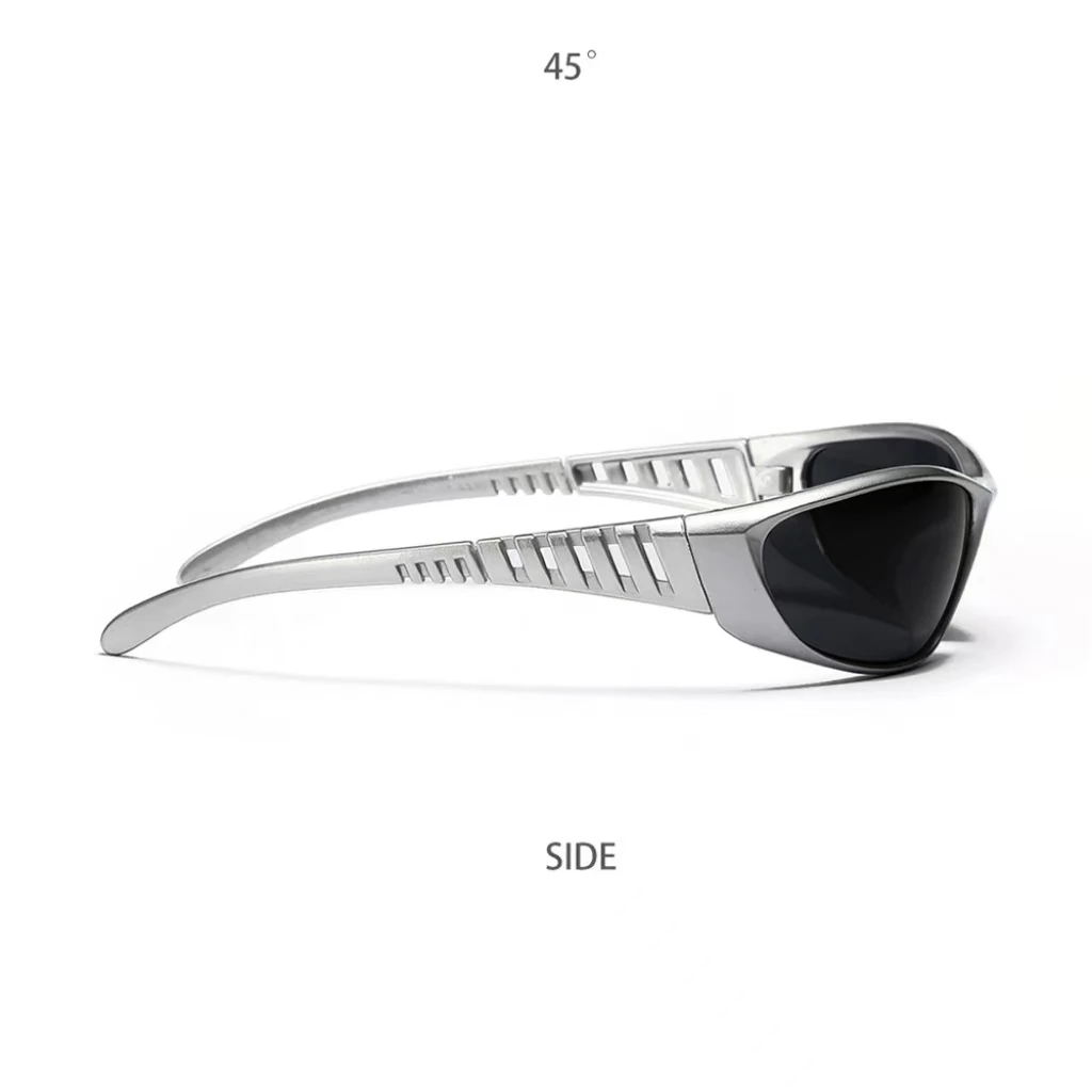 新作ユニセックス・シルバーサングラス。アウトドア、サイクリン - Sunglasses Uv400 のレビューと価格