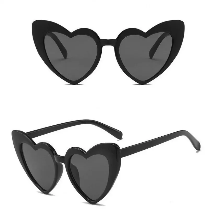漫画風の白いハート型サングラス。女性向けのファッションアイテ - Sunglasses Uv400 のレビューと価格
