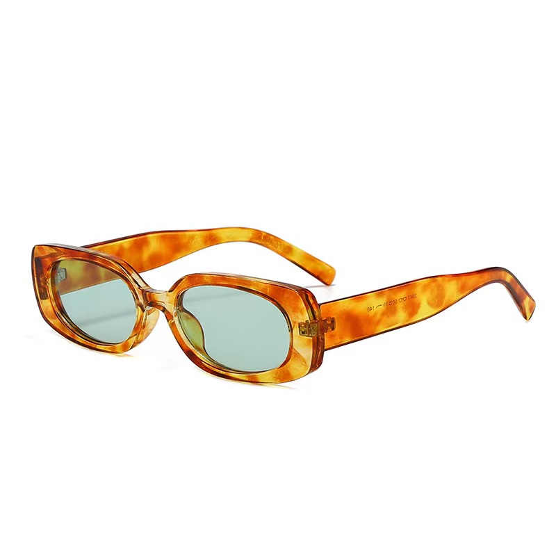 1 個ライト高級長方形サングラスミニマリストデザインエレガン - Designer Sunglasses のレビューと価格