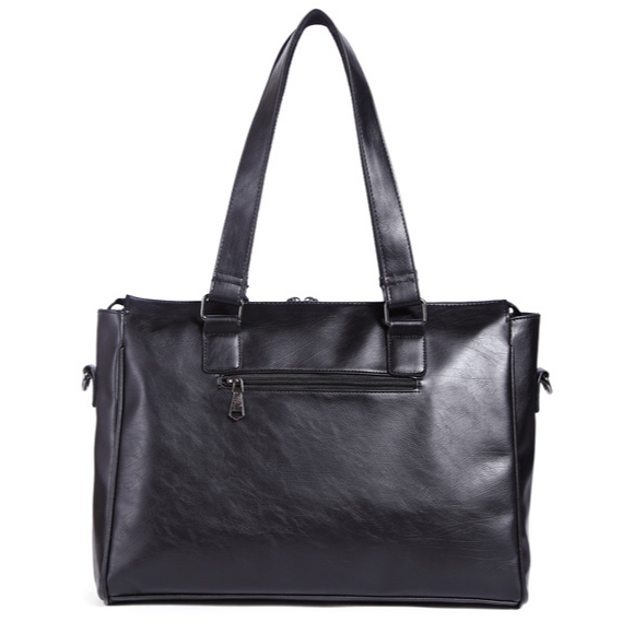 韓国のファッションデザイナー革ショルダーバッグハンドバッグポ - Leather Briefcase のレビューと価格