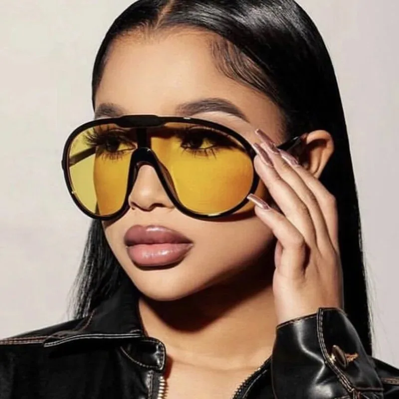 新登場！一体型デザインのサングラス。夏にぴったりのオーバーサ - Sunglasses Uv400 のレビューと価格